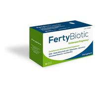 FERTYBIOTIC EMBARAZO | Complemento Vitamínico para Embarazo y Lactancia con Ácido fólico (Quatrefolic®), Vitamina D, C, E, Hierro, Yodo, Magnesio, Zinc, DHA y Probióticos | 30 Cápsulas