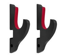 Feruchun Soporte Katana Pared,Soporte Espada con Acolchado de Terciopelo para Exposición de Diversas Espadas (Negro (1 nivel))