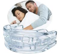 Ferula antironquidos,Ferula Dental para Bruxismo, Ajustable Antirronquidos,Aparato para no roncar,Ayuda a Reducir los Ronquidos, Prevenir el Bruxismo Y Roncar, Ayudar a Dormir, Material de Seguridad