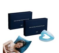 férula antirronquidos zilenzze，Dispositivo anti-ronquidos reutilizable, protector bucal para dormir, ayuda para hombres y mujeres，Compacto y portátil, fabricado con materiales seguros