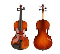 Férula Brillante Violín Violín 4/4 3/4 1/2 1/4 1/8 1/10 1/16 Instrumento De Violín Panel De Tilo (Color : 3/4)