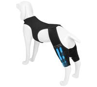Férula de cadera canina | Rodillera ajustable - con 4 estabilizadores metálicos soporte para patas traseras, para caminar, senderismo, actividades al aire libre, parque playa, viaje casa