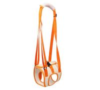 Férula de cadera para perros, Férula de cadera doble fija de malla para perros, bufanda de apoyo de pierna de perro transpirable y ergonómica con mango humanizado para perros mayores y mayores