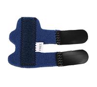 Férula de Dedo, Dedo Extensión Férula para Dedo en Gatillo Estabilizador de Articulaciones Soporte para Dedos con Ayuda de Aluminio Incorporada Dedos Soporte Estabilizador para Dedos Rotos(Azul)