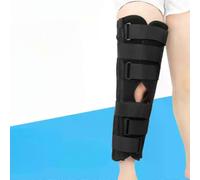 Férula de fijación de rodilla para fractura de rótula, protector ajustable para rehabilitación de meniscos