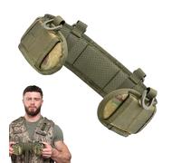 Férula Dorsal Para La espalda Baja - Cojín Para La Espalda | Cinturones De Combate Cintas De Campo Al Aire Libre | Cinturones De Combate Cintua Acolchado Versátil Cinturón Acolchado