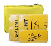 Férula Médica Splints: 4 Paquetes médica férula de inmovilización Kit de primeros auxilios para cuello, piernas, rodillas, pies, muñeca, mano, lesiones con bolso