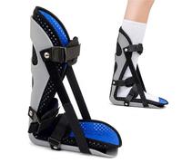Férula Nocturna para Fascitis Plantar y Pie Caído Soporte Ajustable para Estiramiento de Tendones y Pantorrilla Alivio del Dolor de Talón y Espolón Unisex(S)