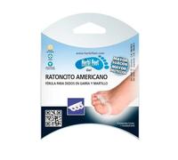 Férula para Dedos en Garra y Martillo Ratoncito Americano | Corrector de Dedos con Separador Integrado | Alivia Rozaduras y Presión | Protector de Dedos Pie en Gel | Talla Única Pie Derecho