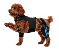 Férula para pata trasera de perro | Soporte antifricción articular, protectora para articulaciones de patas traseras, para animales mayores, después del ejercicio, paseo, camping, senderismo