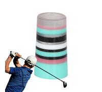 Férulas de hierros de golf, coloridas carnes de golf, coloridas férulas de eje de golf, herramienta de protección resistente al desgaste, rango de accionamiento para principiantes, profesionales