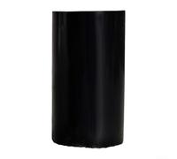 Férulas de repuesto para taco de billar, material plástico transparente sólido que mejora el control y reduce los errores de golpeo (negro)