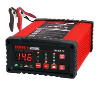 Ferve F-2525 Cargador de Baterías Automático - Mantenedor Inteligente 2-25A 12V/24V - Función Test y Alternador - Tecnología RF - Pantalla LED con Voltímetro y Amperímetro - para Baterías Plomo-Ácido