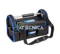 FERVI 0390 Bolsa Maleta Blanda Tela Con Base Rígida Y Correa 400x225