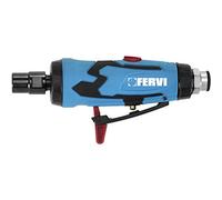 Fervi 413-0 Mini Amoladora Neumática Atica, Cian/Negro