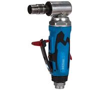 Fervi 416-0 Mini Amoladora Neumática Unidades Atica Corner, Cyan/Black, color: Cian/Negro