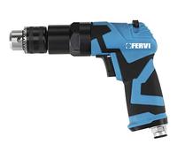 Fervi 418-0 Revers Ible Tire Taladro, Cian/Negro