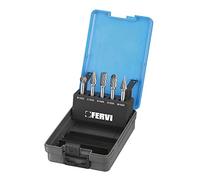 Fervi F008DC Serie Fresas Limas rotativas de metal duro corte de diamante 5 unidades