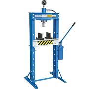 Fervi P001/30 - Prensa manual hidráulica de dos Velocidades con pistón móvil, 30 T