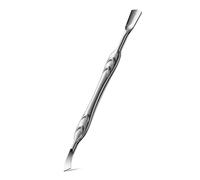 FERYES Elegant Precision Cuticle Pusher & Nail Cleaner - Herramienta de eliminación de cutículas de acero inoxidable de doble extremo para el cuidado de uñas sin problemas