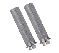 Fesjoy 2 Topes de Ranura Deslizante para Riel Guía de Perros de Banco de 20 Mm, Topes de Abrazadera de Orificio de Mesa de Carpintería de Aleación de Aluminio para Tope de Abrazadera