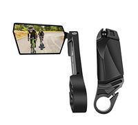 Fesjoy 2 Uds Espejo Retrovisor de Bicicleta Plegable de 360 Grados Espejos Retrovisores para Bicicleta Espejo de Seguridad para Manillar de Bicicleta de Carretera