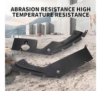 Fesjoy 2016-2019 10.ª Generación Cubiertas del Panel Lateral del Compartimiento Motor Versión de par Largo Instalación Simple Material ABS a Presión