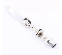 Fesjoy Abrazadera de Sillín de Bicicleta Liberación Rápida, Kit Pequeño, Cómodo Llevar.Aleación Aluminio, Negro, Plateado, Rojo, Dorado.5mm*60mm.1 Abrazadera para Sillín