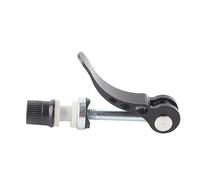 Fesjoy Abrazadera de Sillín de Liberación Rápida, Kit Pequeño, Liberación Rápida para Tija Sillín Bicicleta, Ajustable, Negro, M6 X 60 Mm, Aleación Aluminio, 1 Abrazadera