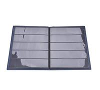 Fesjoy Álbum de Sellos, 10 Páginas, Solución de Almacenamiento Duradera | Diseño bronceador único, Se adapta a 400-500 sellos, Ideal para coleccionistas, Uso a largo plazo