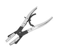 Fesjoy Alicates para Pellizco de Línea, Alicates para Abrazaderas de Manguera, Mordazas de Trinquete, Alicates Universales para Pellizco de Tubos para Radiador, Freno, Tubos de (30,5 cm/12 pulgadas)