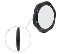 Fesjoy Almohadilla de Práctica de Batería 10 Pulgadas para Principiantes con Baquetas y Bolsa Transporte, Buena Sensación Rebote, Almohadilla Batería para Educación y Entretenimiento Musical,