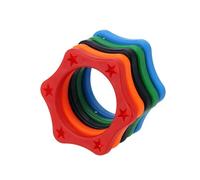 Fesjoy Anillo de Protección de Micrófono Profesional Duradero Antideslizante para Artistas, Paquete 5 con 32 Mm, 35 Mm, 38 (35 milímetros)