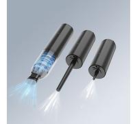 Fesjoy Aspiradora Multifuncional, Potente Aspiradora de Mano 5 en 1, con Luz de Soplado Polvo, Inflado SOS para Coche, Hogar y Oficina