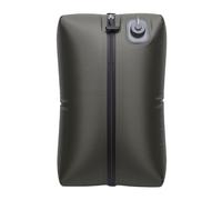 Fesjoy Bolsa de Vacío para Viaje 20L con Bomba (Green Grid) | Materiales duraderos y que ahorran espacio, compatibles con mangueras de vacío.