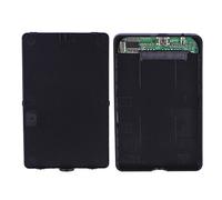 Fesjoy Caja de Disco Duro USB 2.0 de Alta Velocidad 2,5 Pulgadas Caja Externa Compacta para Copia Seguridad/almacenamiento Datos Vista/Windows7, Disco Duro Computadora Portátil Escritorio Material