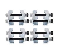 Fesjoy Compresor de Resorte Helicoidal, par de Torsión Ajustable en el Extremo Trasero, Espaciador de Resorte Ajustable de 2 Vías, Soporte Espaciador de Resorte, Fácil de Operar,