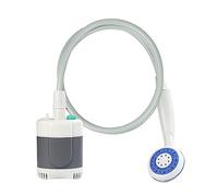Fesjoy Ducha portátil ducha de camping al aire libre ducha recargable USB eléctrica portátil alcachofa compacta para lavado de coche multifuncional