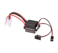 Fesjoy Esc cepillado 6-12 V 320 A 2-3S Regulador de velocidad eléctrico ESC cepillado con 5 V/2 A BEC para coche/barco a escala 1:10 RC