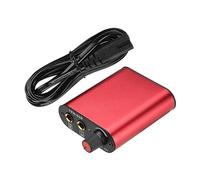 Fesjoy Estabilizador del voltaje del poder del tatuaje Transformador del regulador del estabilizador del voltaje de la fuente de alimentación del tatuaje del acero inoxidable para las bobinas y la