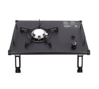 Fesjoy Estufa de Camping Portátil Estufa de Camping Plegable con Patas Gas 4000 W Modo Dual Sobremesa o Empotrada Acero Inoxidable 304 Control Preciso la Llama Bol
