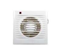Fesjoy Extractor de Aire 4" 6" para Cocina y Baño (4 Inch) | Material ABS robusto, Alta horro de energía, Perfecto para ventilación, Diseño compacto