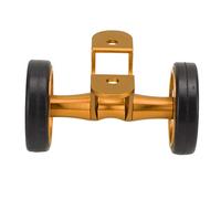 Fesjoy Guardabarros de Bicicleta Easywheel con Estructura de Rodamiento Acero, Rotación Estable y Peso Ligero, Acabado CNN para un Rodamiento Suave, Adecuado para, Dah (Oro)