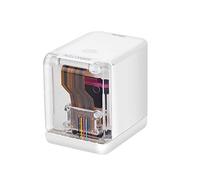 Fesjoy Impresora portátil MBrush Mini impresora de inyección de tinta portátil Impresora de código de barras en color 1200 ppp con cartucho de tinta APP para texto personalizado Número de código Cod