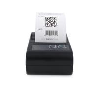 Fesjoy Impresora Térmica de Recibos Compacta de 58 Mm con Conexión USB BT, Compatible con Comando ESC/POS, Ideal para Supermercado, Tienda, Restaurante, Impresora Térmica Inalámbrica