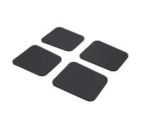 Fesjoy Juego de Espinilleras de Espuma EVA para Snowboard, Almohadilla Protectora para Botas esquí, 4 Uds., Color Negro, Ligero Esquí/Snowboard