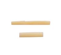 Fesjoy Juego de Tuercas y Monturas para Guitarra de Hueso Real, Mejora el Timbre y la Resonancia, para Entusiastas la Guitarra Acústica, Hueso/beige (Hueso de camello)
