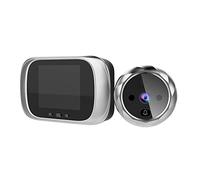 Fesjoy mirilla inteligente LCD de 2,8 pulgadas Visión nocturna Disparos fotográficos smart timbre,videoportero inalámbrico,timbre camara wifi,