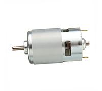 Fesjoy Motor 775, Motor CC con Rodamiento de Bolas de bajo Ruido y par Grande para Juguetes Electrónicos, Juguetes para Automóviles, Robots, Accesorios 24V 7000RPM