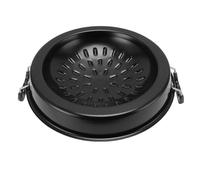 Fesjoy Parrilla de Carbón para Barbacoa, Material de Aluminio | Versátil para ollas calientes y parrilladas, adecuado para reuniones en el hogar, funcionalidad antiadherente